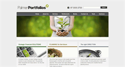 Desktop Screenshot of palmerportfolios.com.au