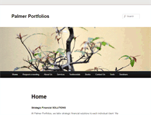 Tablet Screenshot of palmerportfolios.com.au